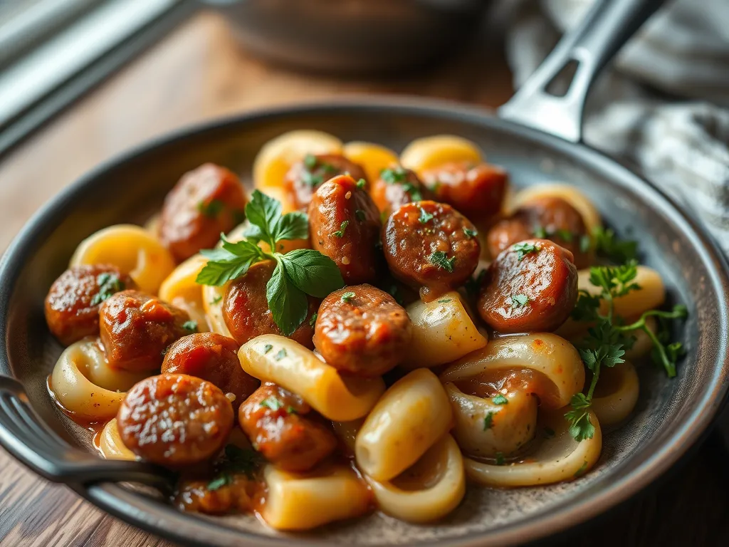 4-Ingredient Chicken Sausage Gnocchi