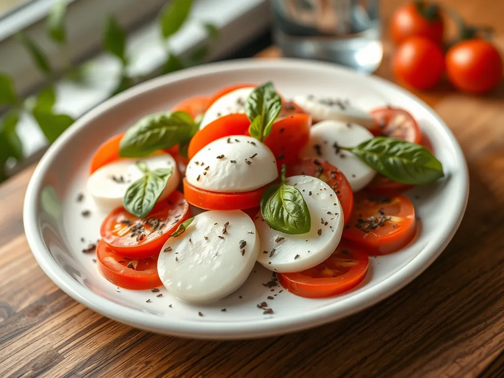 5-Ingredient Caprese Orzo with Mozzarella