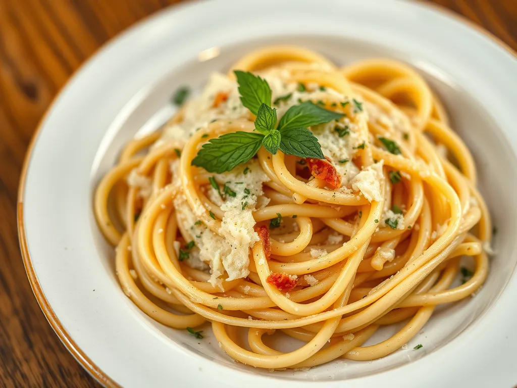5-Ingredient Garlic Parmesan Pasta