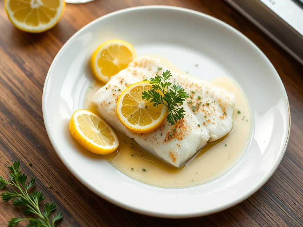 5-Ingredient Lemon Butter Tilapia