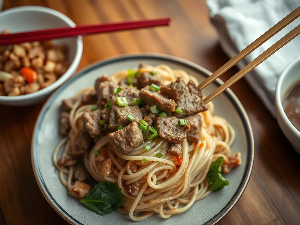 5-Ingredient Beef Chow Fun