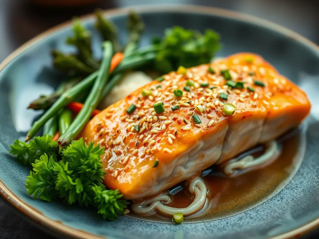 5-Ingredient Sesame Ginger Salmon