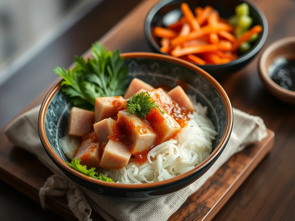 5-Ingredient Spicy Tuna Rice Bowl