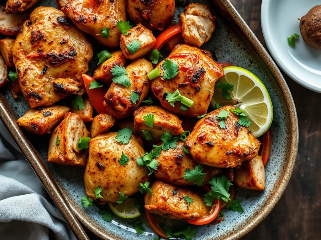 5-Ingredient Sheet Pan Chicken Fajitas