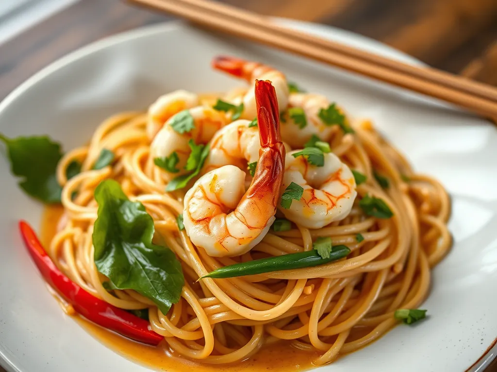 5-Ingredient Shrimp Pad Thai