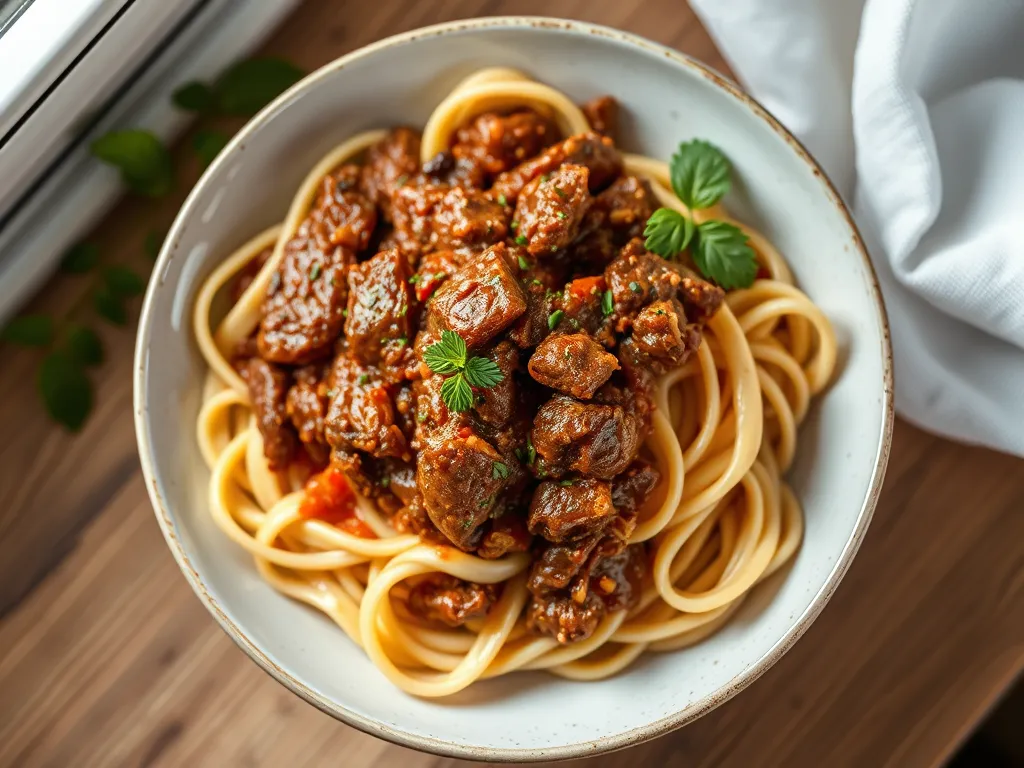 Beef Ragu Pappardelle