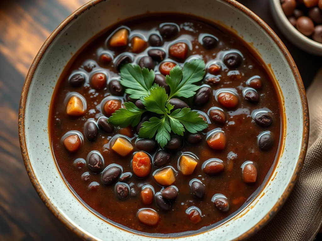 Budget Black Bean Soup