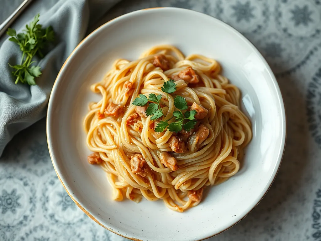 Cabbage and Noodle Stir Fry