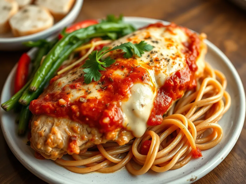 Budget Chicken Parmesan Meatballs