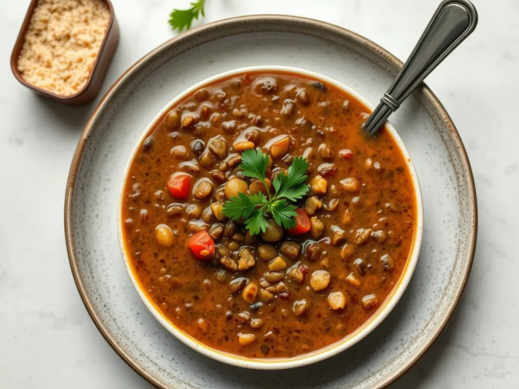 Budget Lentil and Potato Soup