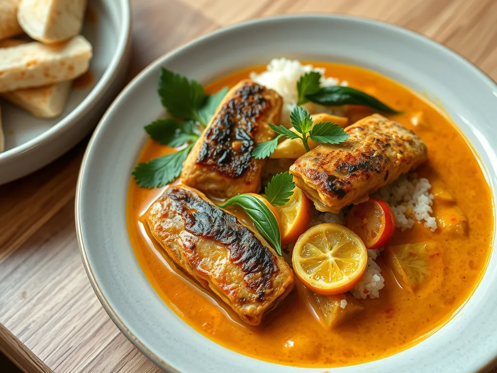 Budget Mackerel Panang Curry