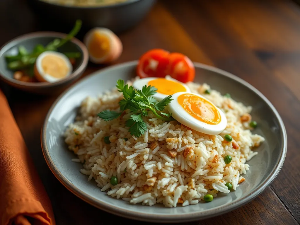 Budget Soy-Glazed Cabbage and Egg Fried Rice