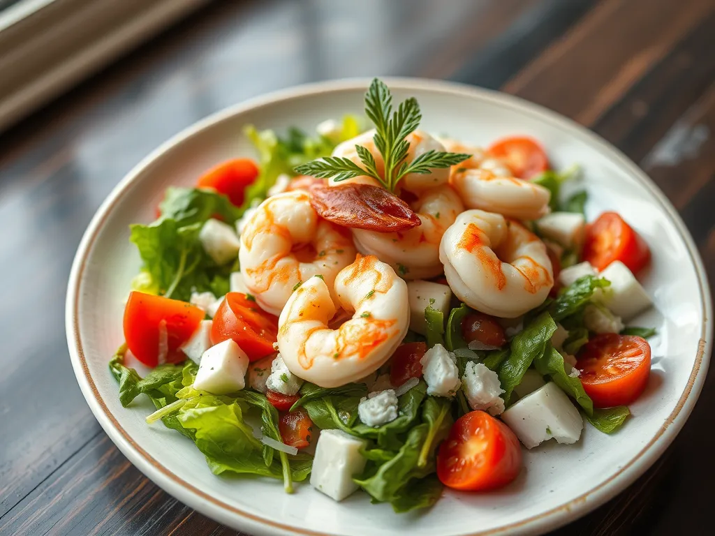 Greek Shrimp Salad