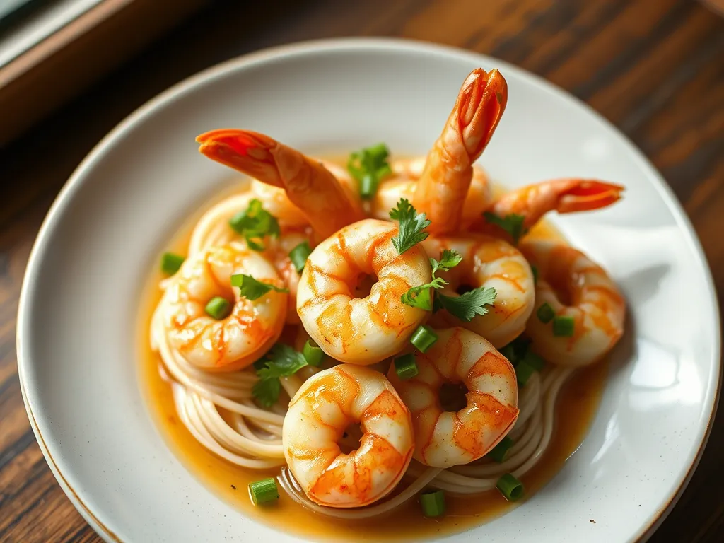 Honey Garlic Shrimp Bowl