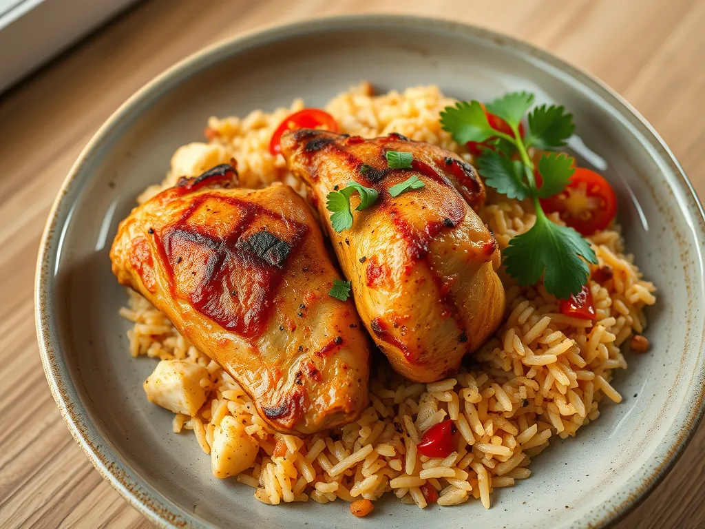 One-Pan Chicken and Rice