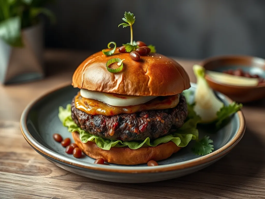 Cheap Black Bean Burgers