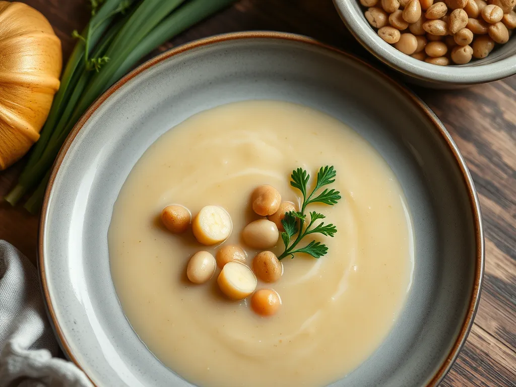One-Pan Potato Leek and White Bean Soup