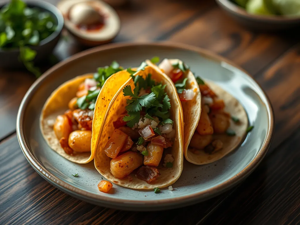 Cheap One-Pan Spiced Potato Tacos
