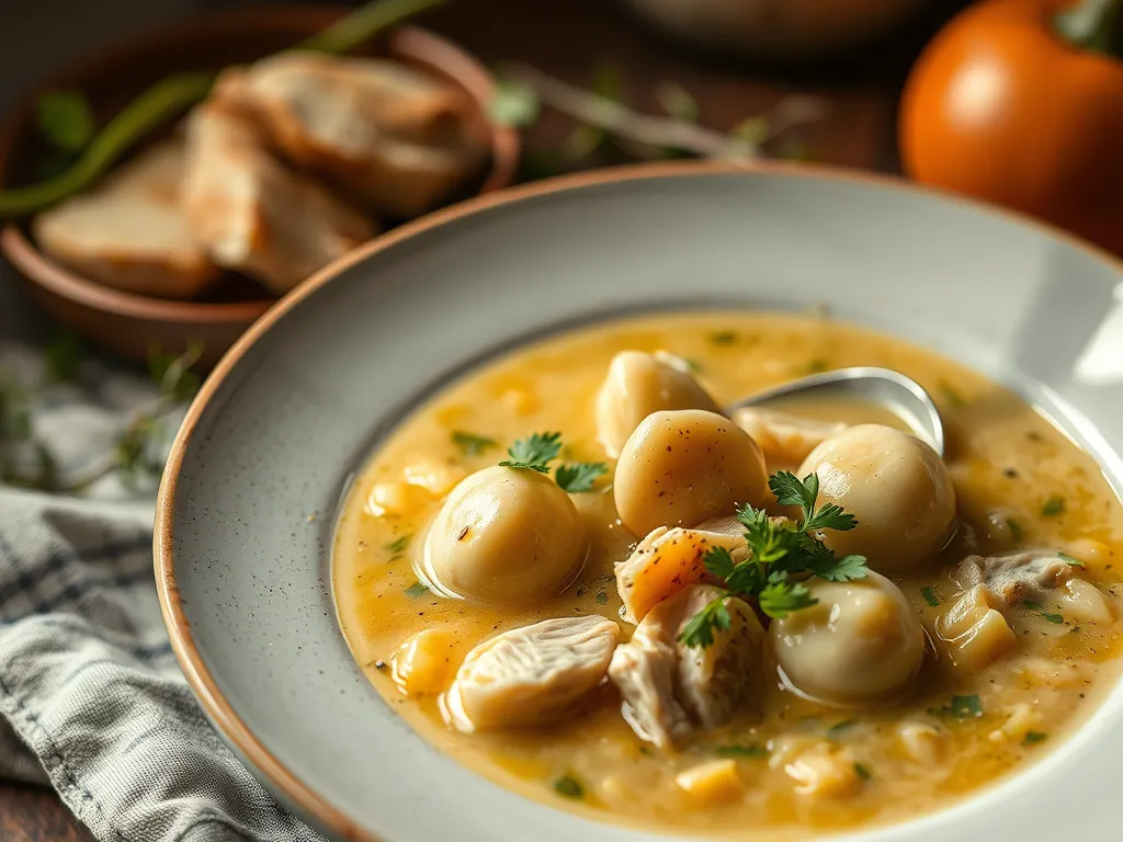 Chicken Gnocchi Soup