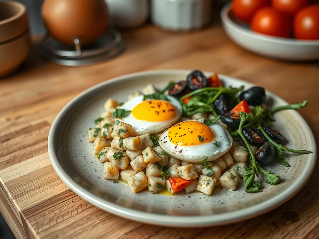Easy Fava Santoris with Eggs