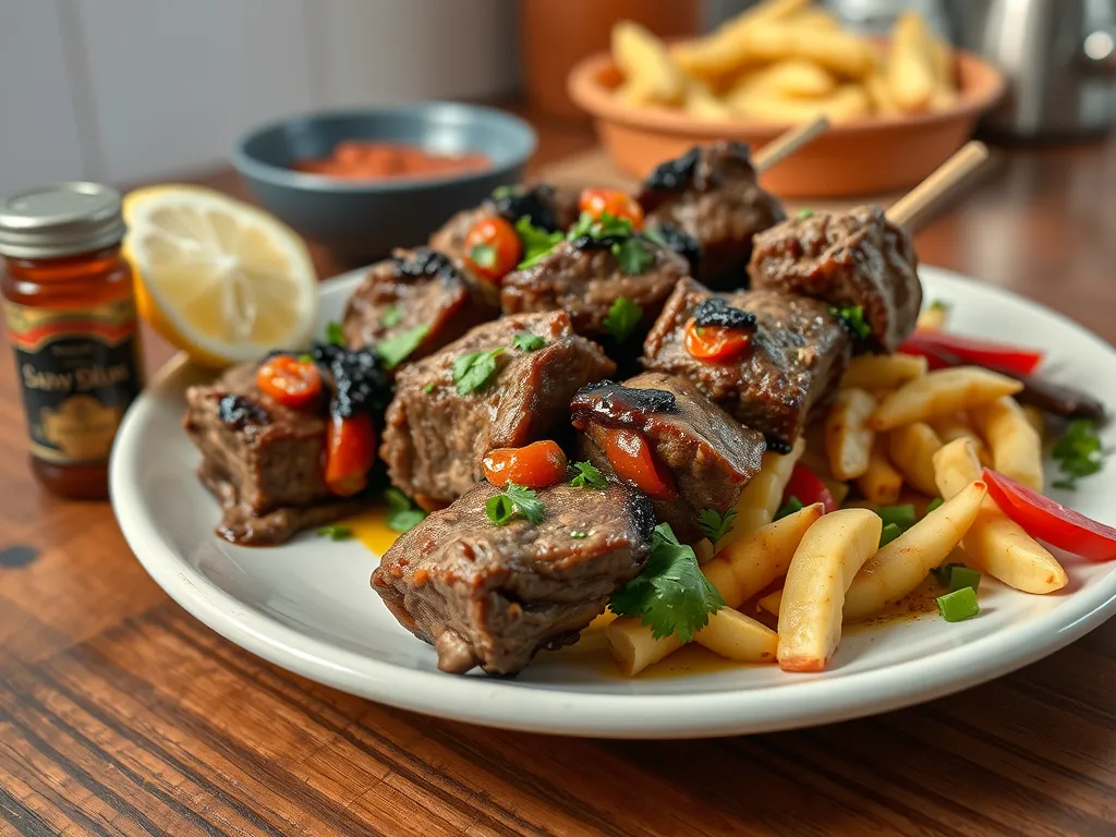 Easy Lamb Shish Tawook