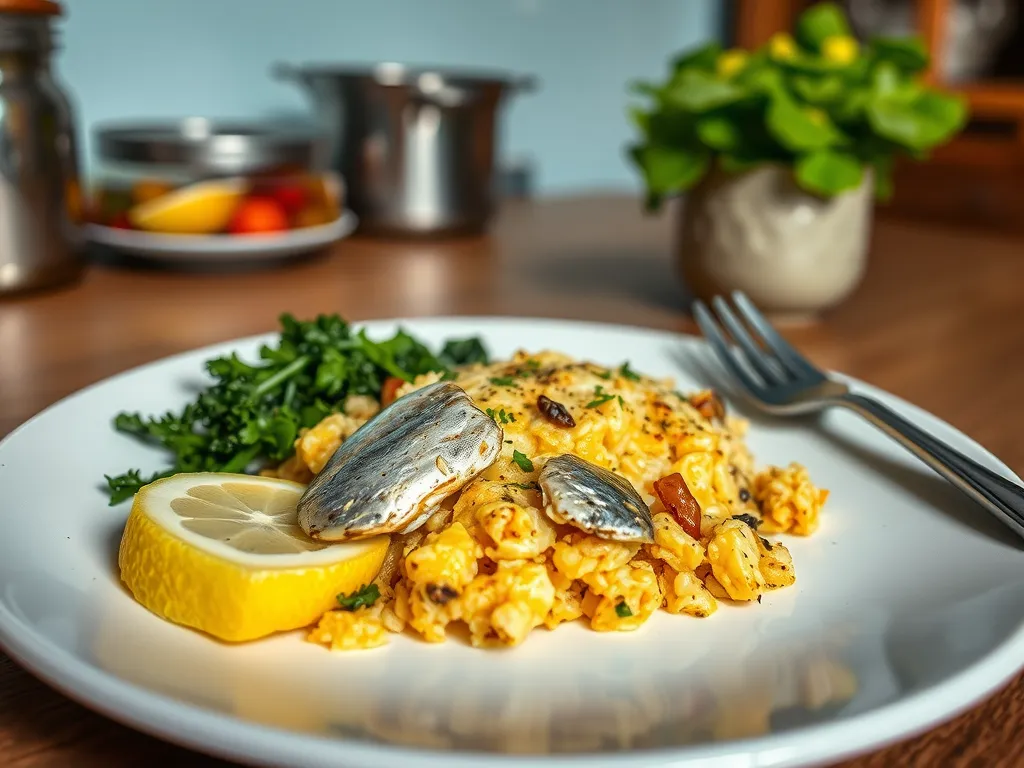 Easy Mackerel Kedgeree