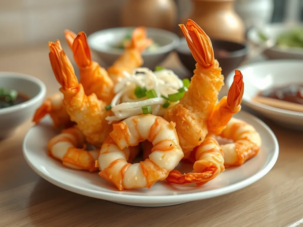 Easy Shrimp Tempura Bowls