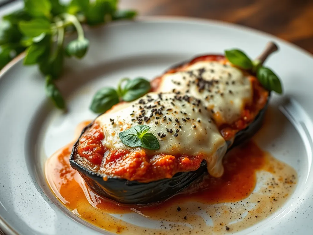 Budget Eggplant Parmesan