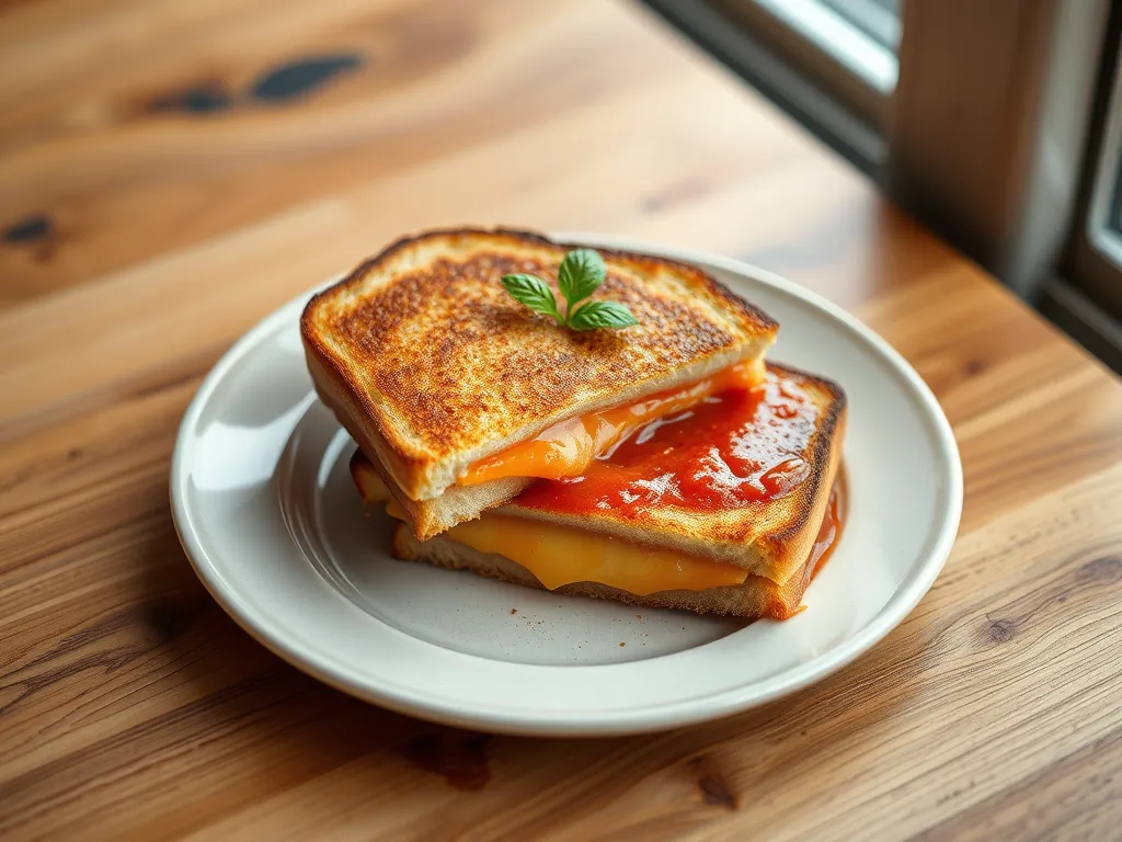 Classic Grilled Cheese and Tomato Soup
