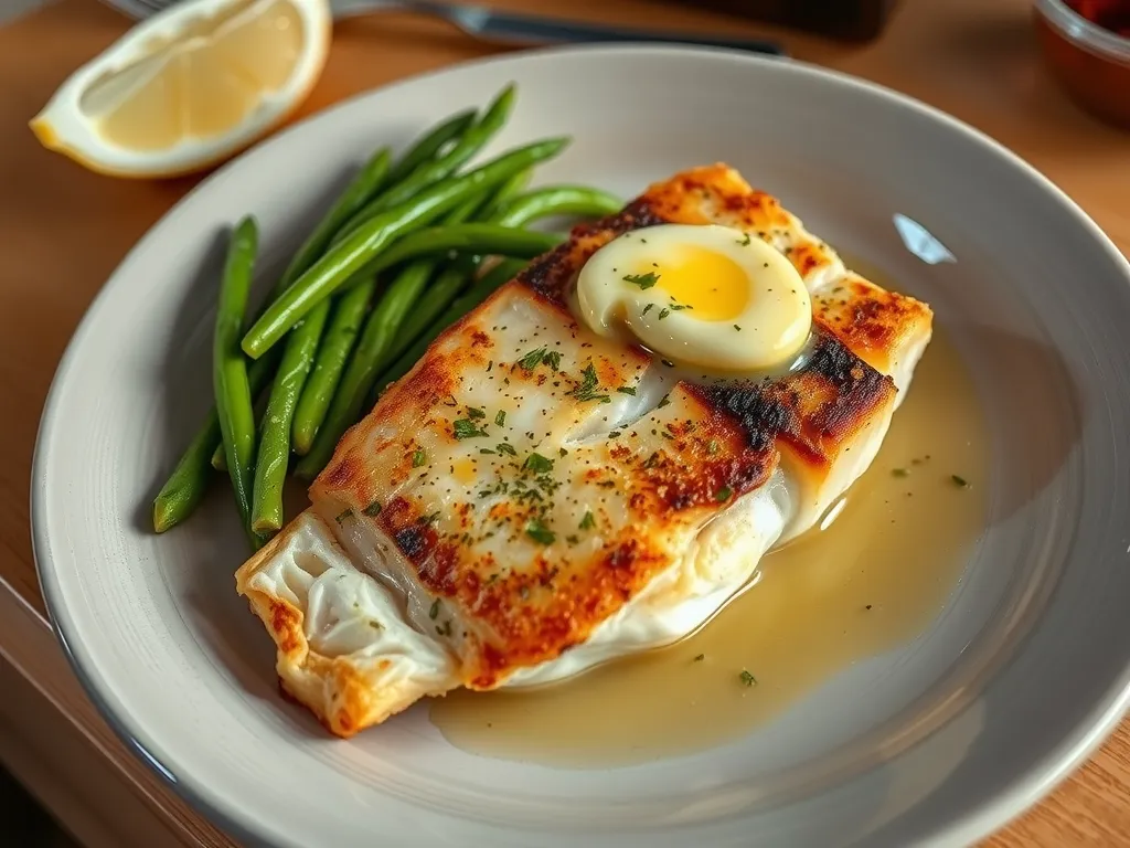 Garlic Butter Molejo (Black Cod)