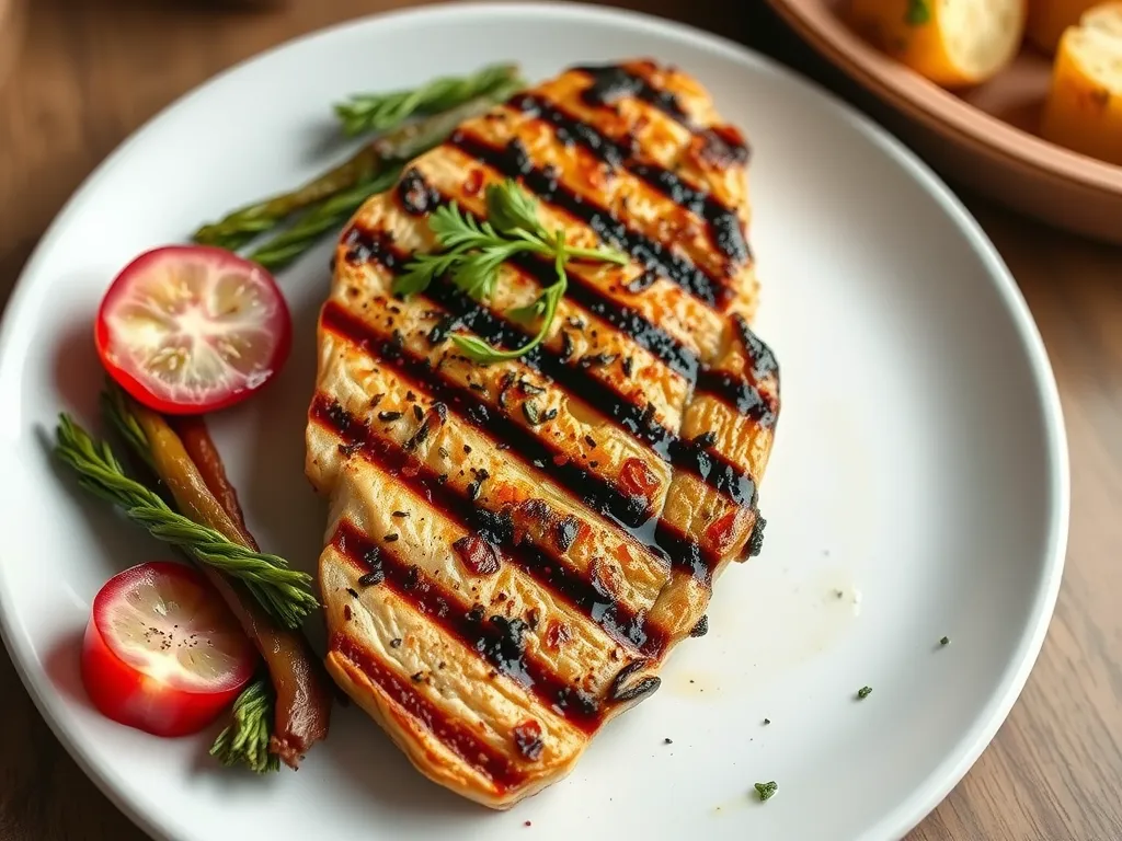 Grilled Lemon Herb Swordfish Steaks
