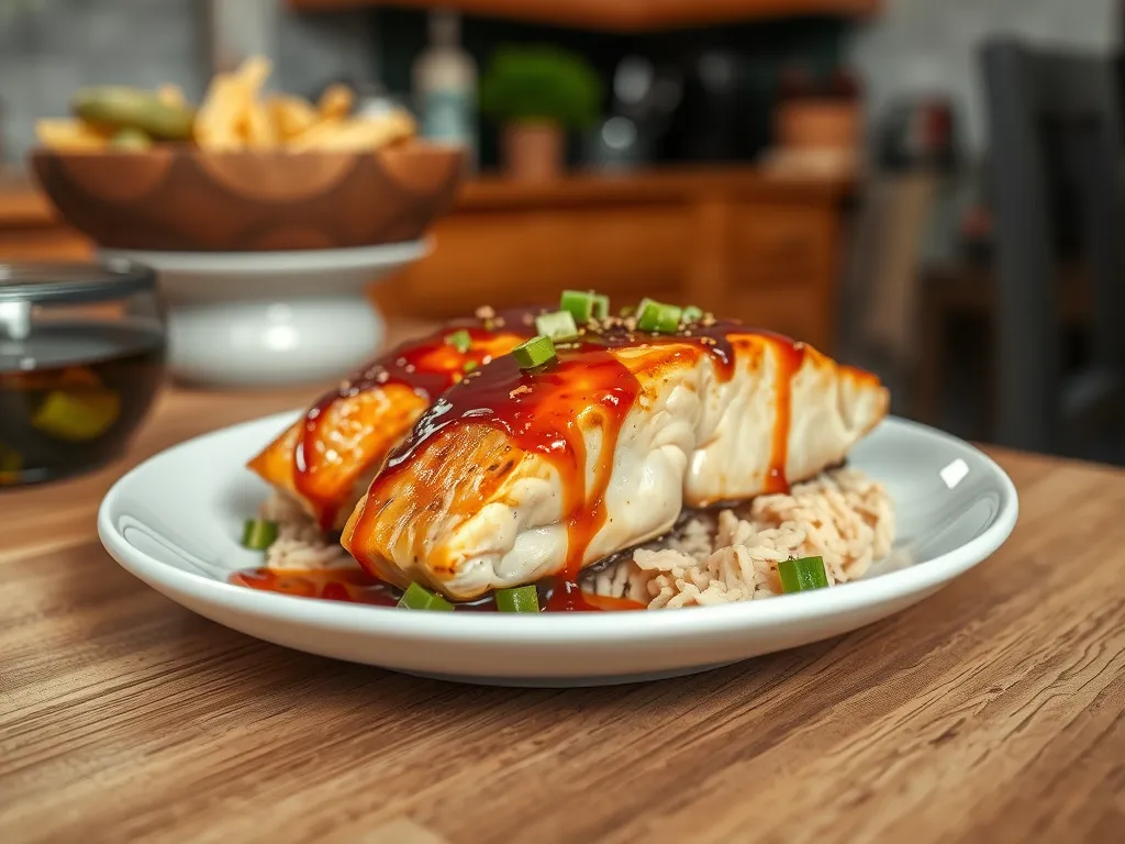 Honey Garlic Glazed Salmon