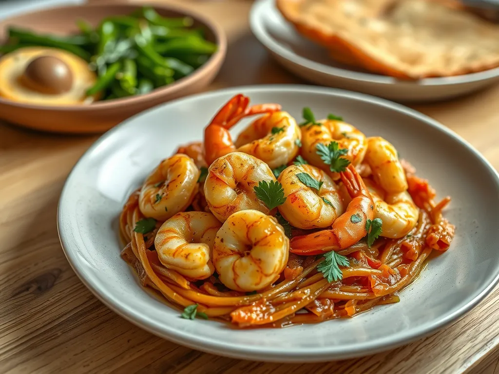 Lemon Garlic Shrimp Couscous