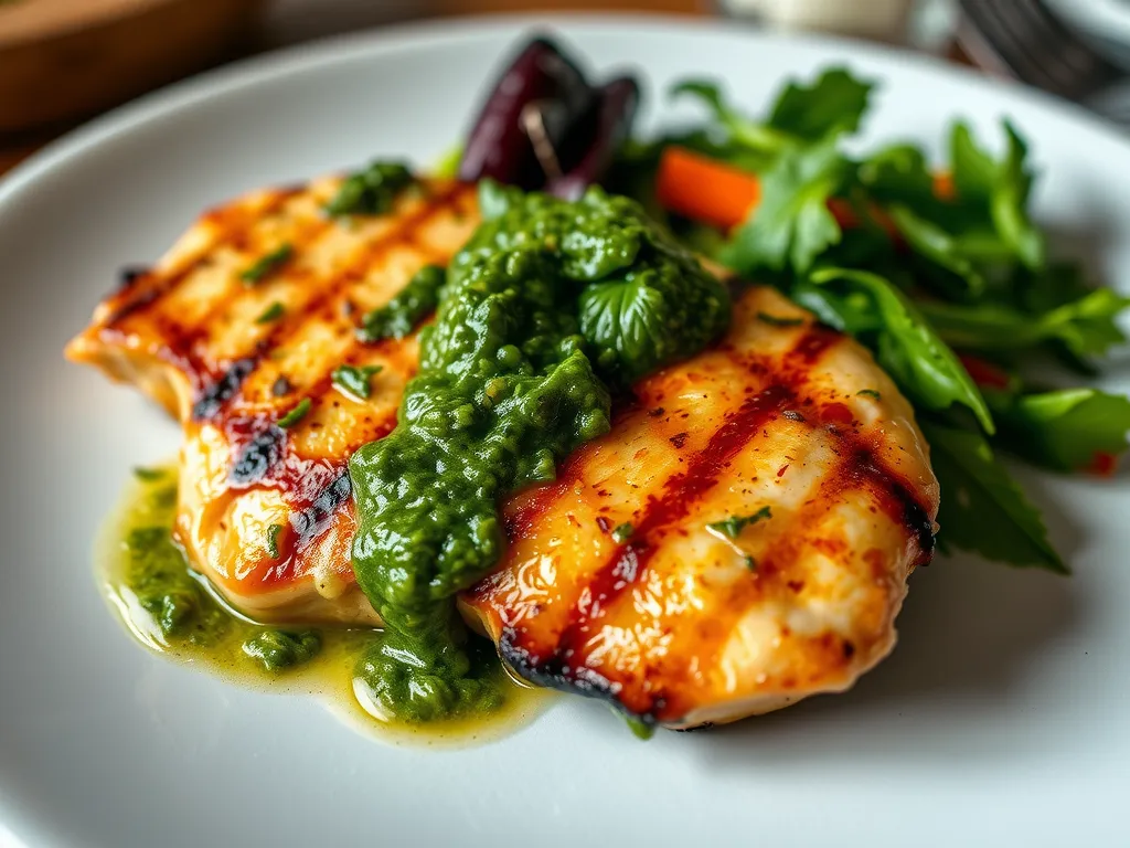 Mahi-Mahi with Fresh Chimichurri