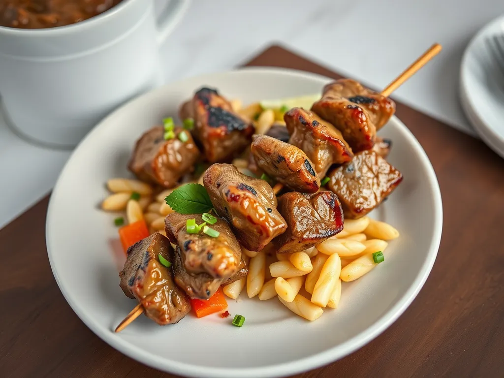 Mediterranean Lamb Kebabs