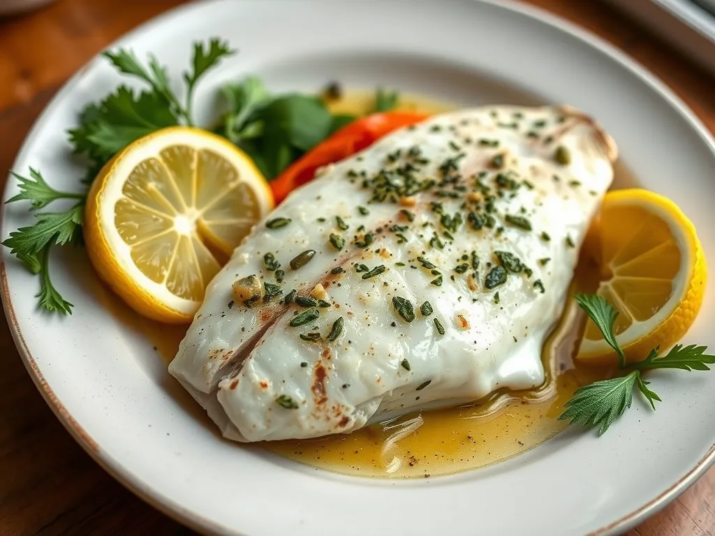 Mediterranean Lemon Herb White Fish