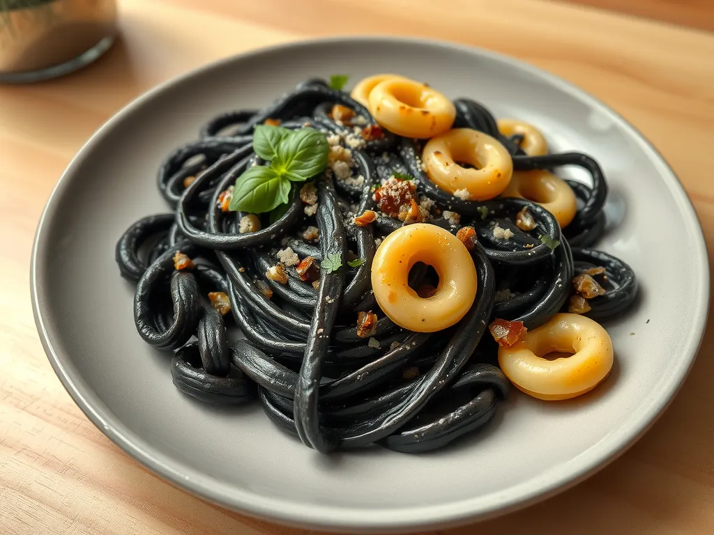Midnight Squid Ink Pasta