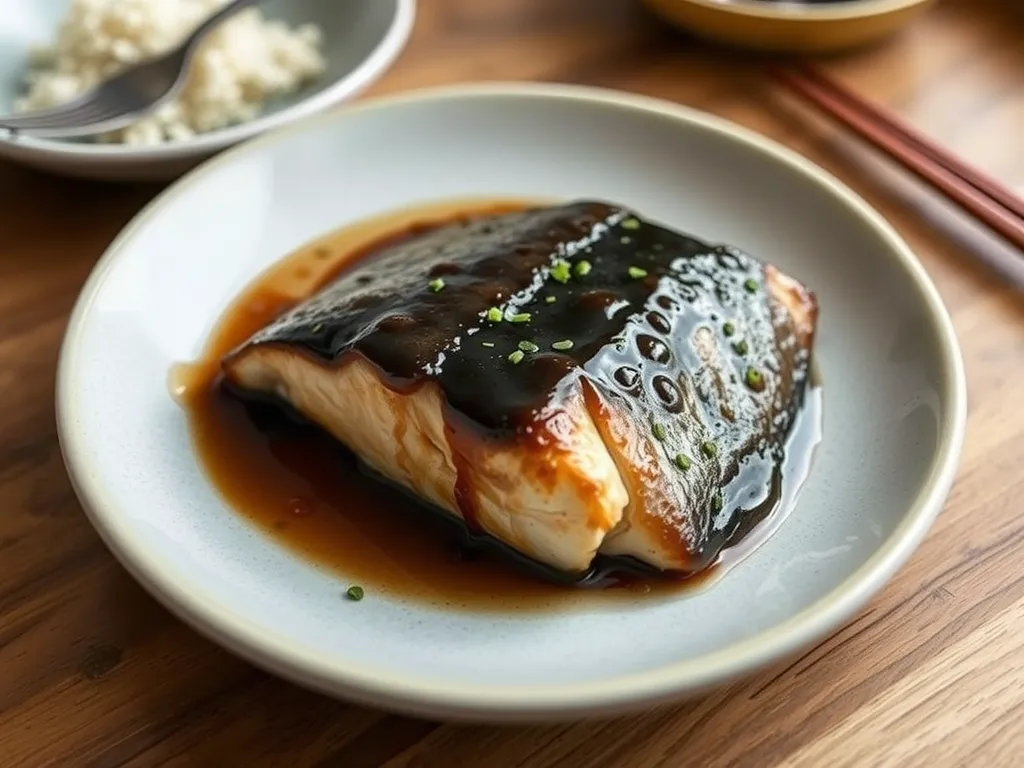 Miso Glazed Cod