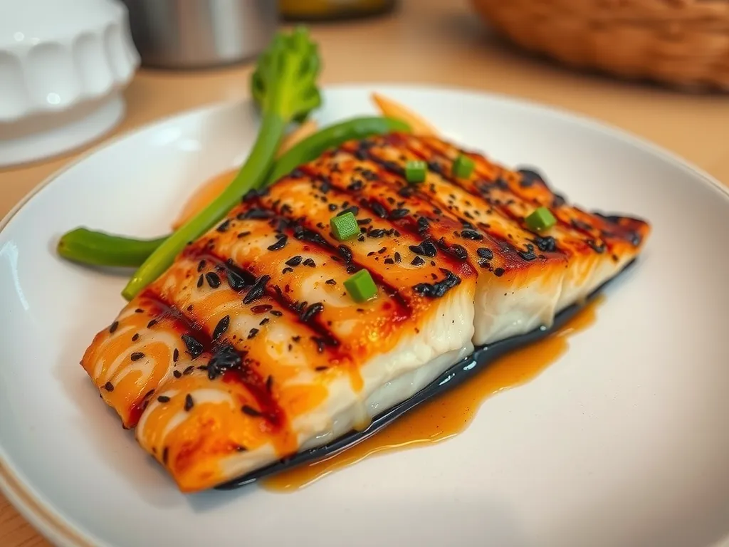 Miso Glazed Salmon with Bok Choy