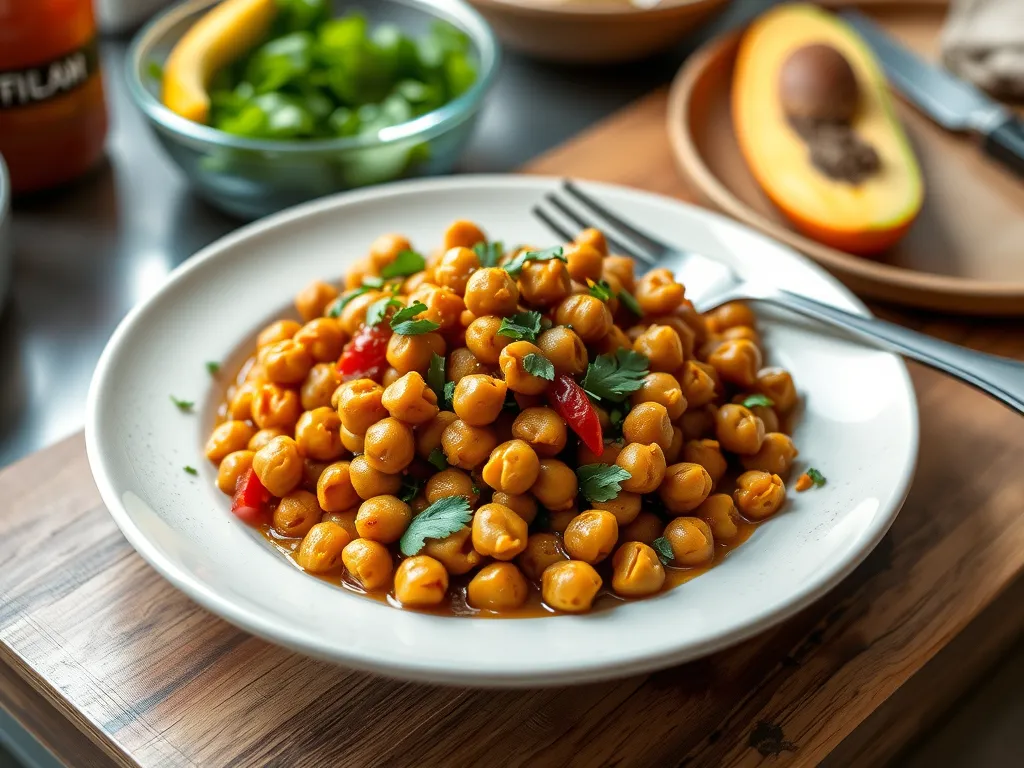 One-Pan Chickpea Tomato Stew
