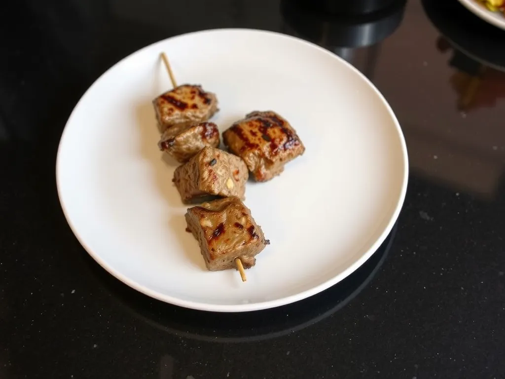 One-Pan Lamb Souvlaki Skillet