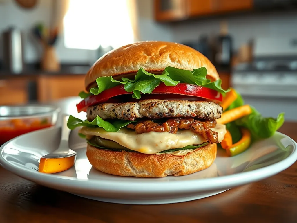 One-Pan Turkey Burgers