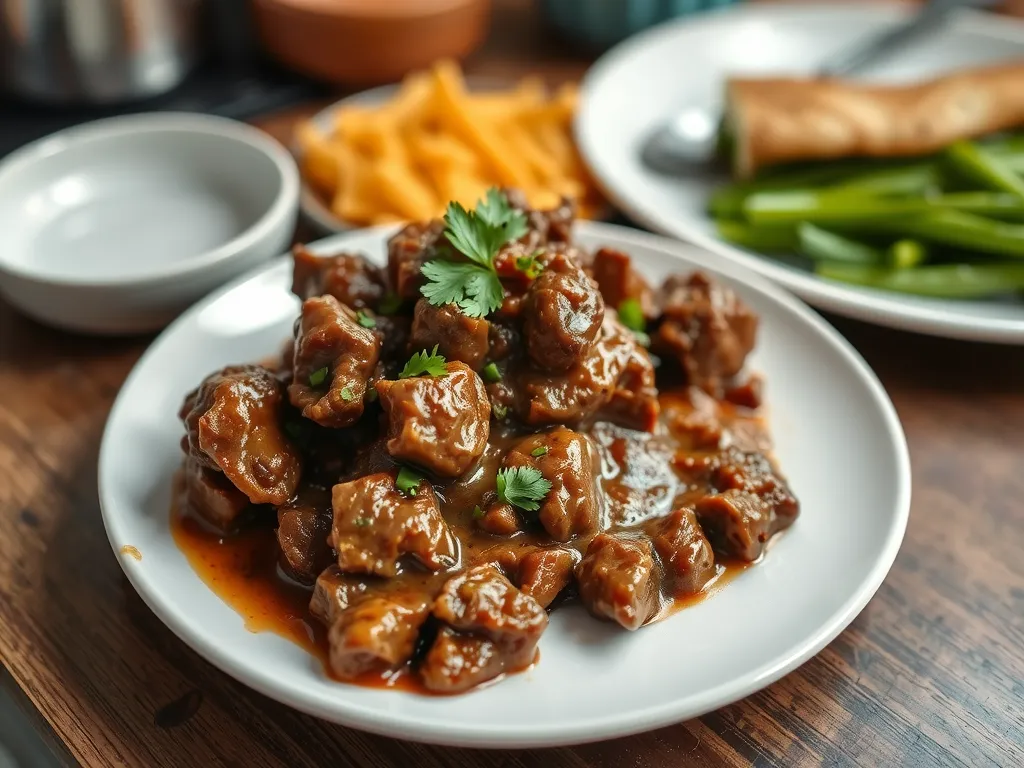 Quick Beef Tagine