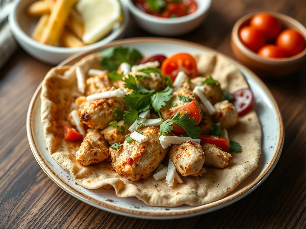 Quick Chicken Gyro