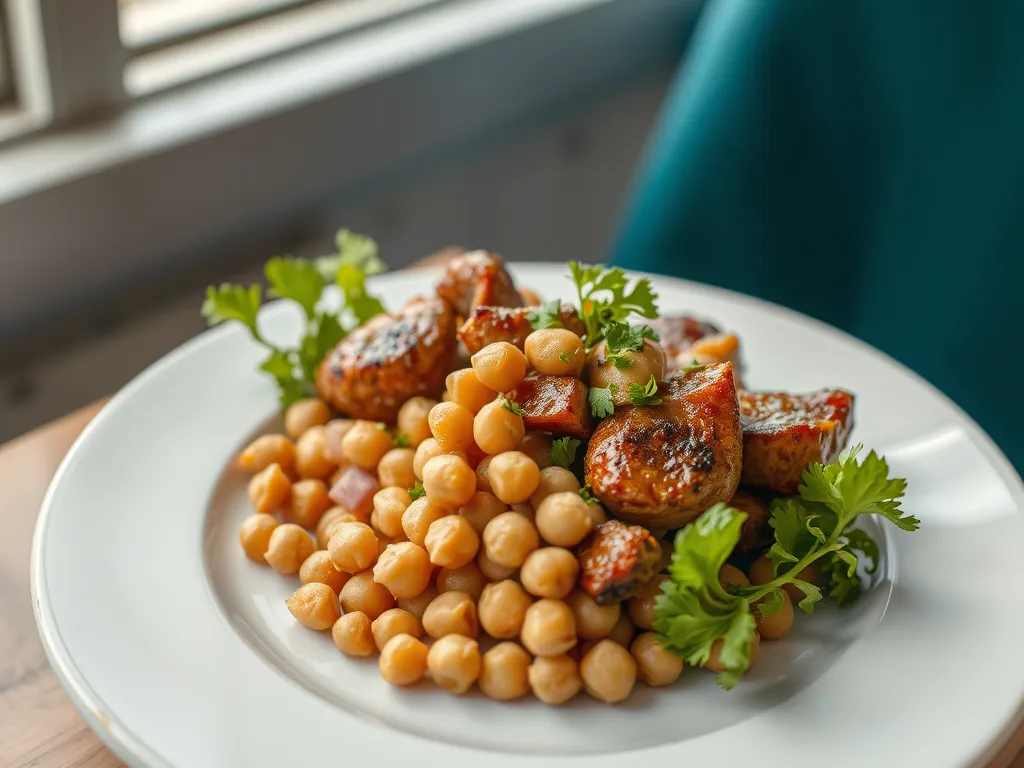 Quick Chickpea Shawarma Bowl