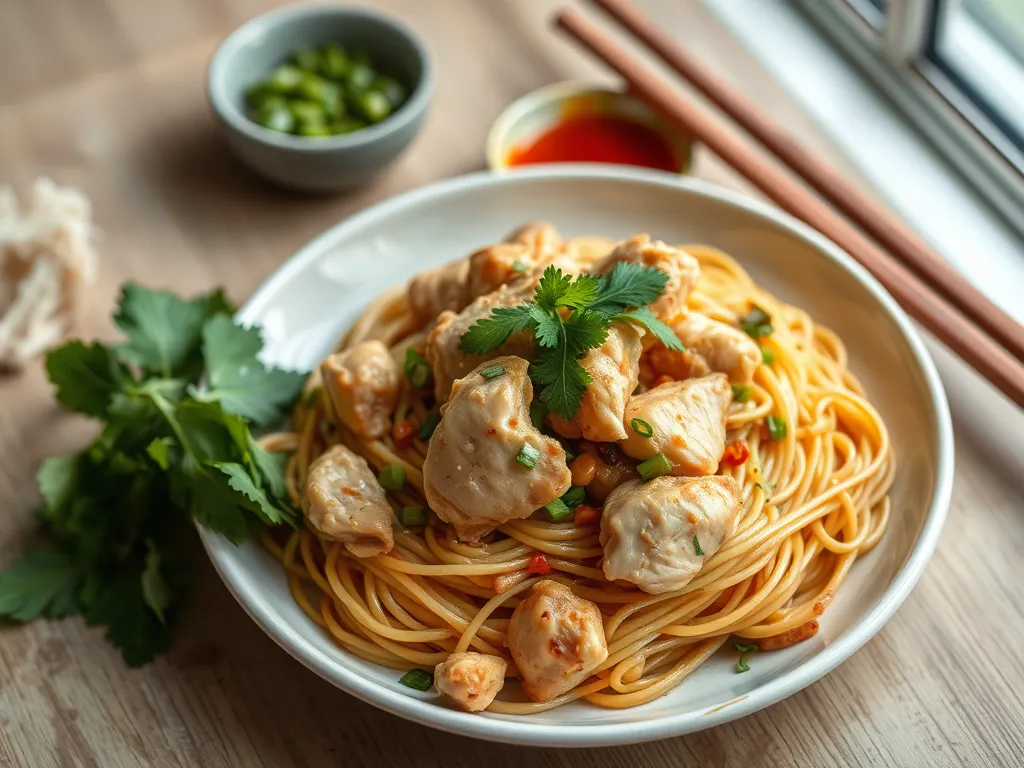 Quick Drunken Noodles