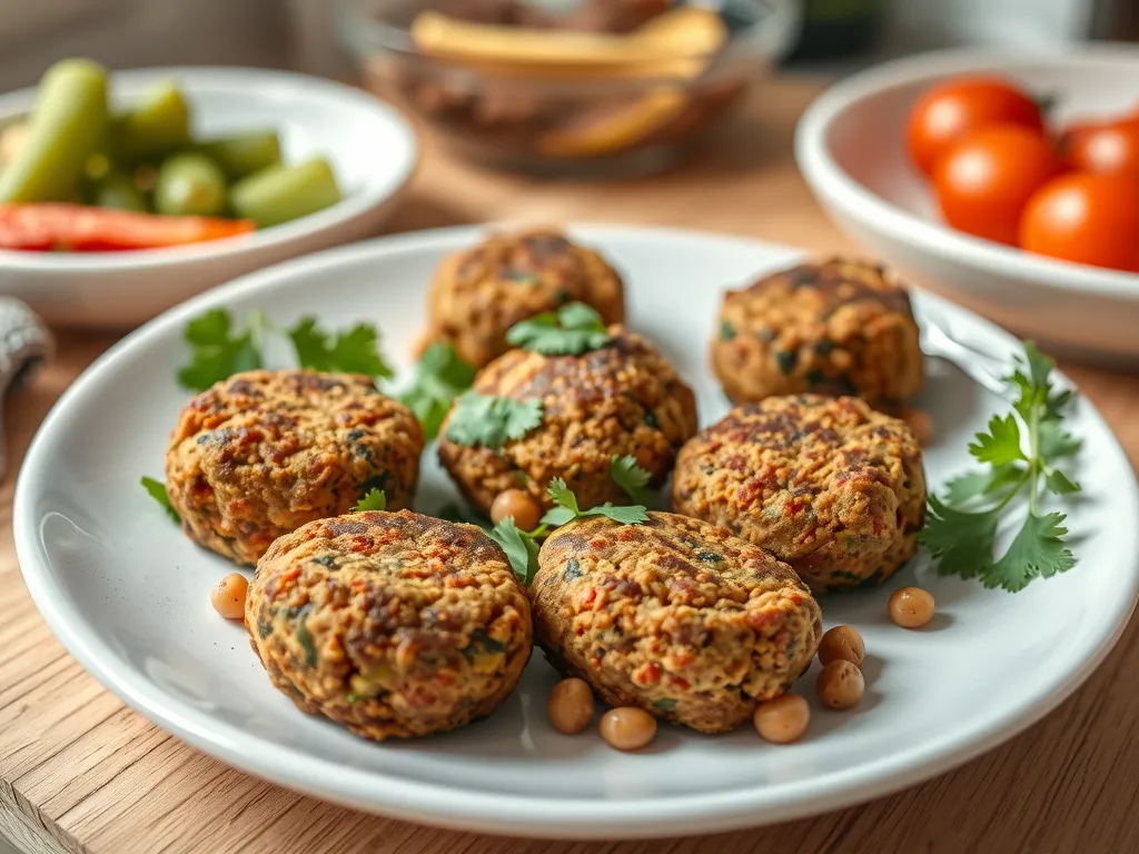 Quick Falafel Wraps