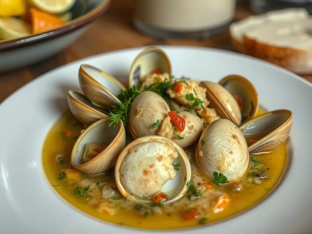 Garlic & Herb Clam Stew