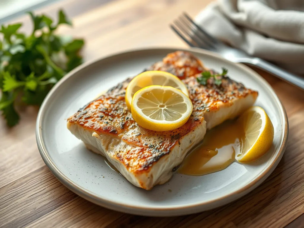 Quick Lemon Butter Tilapia