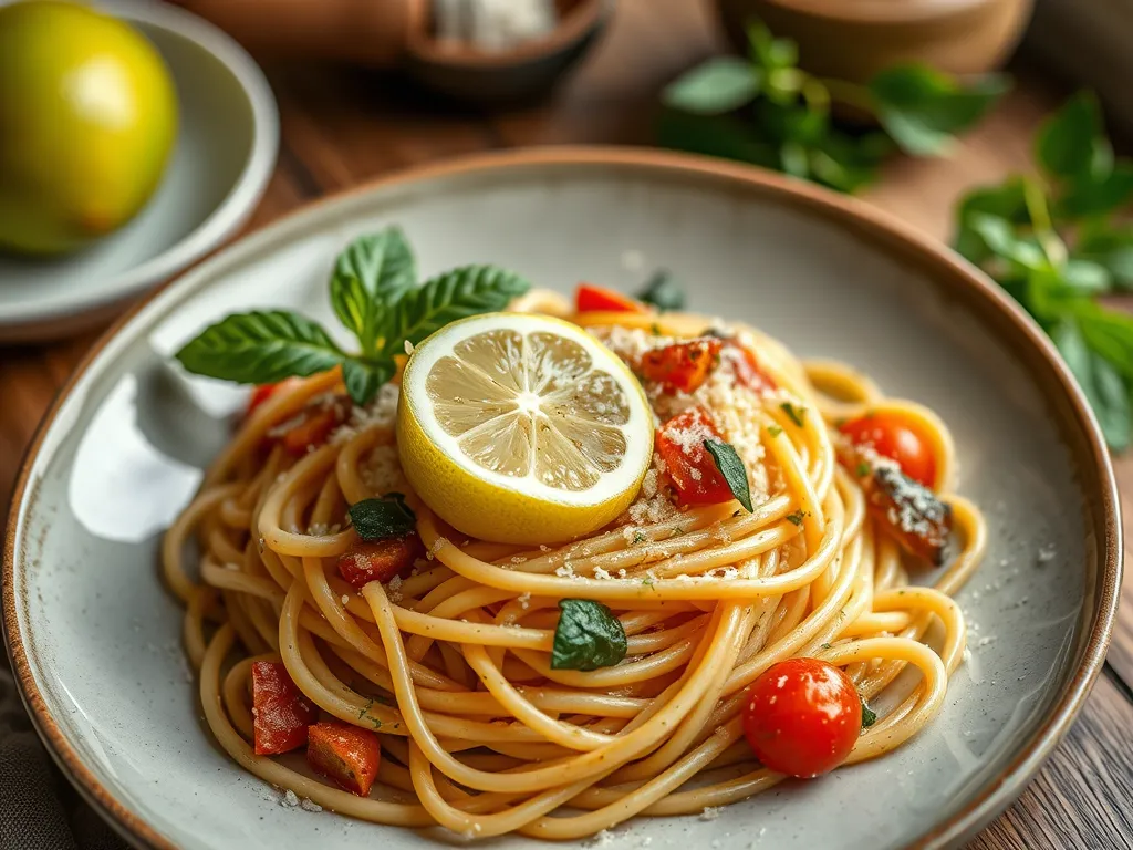 Lemon Ricotta Pasta